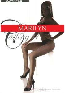 Rajstopy Marilyn kabaretki casting 047 S, M, L mały klin