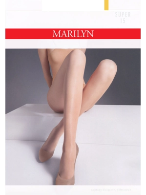 Rajstopy Marilyn super 15 klasyczne XL duży klin