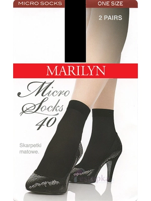 Skarpetki Marilyn Micro Socks 40 den